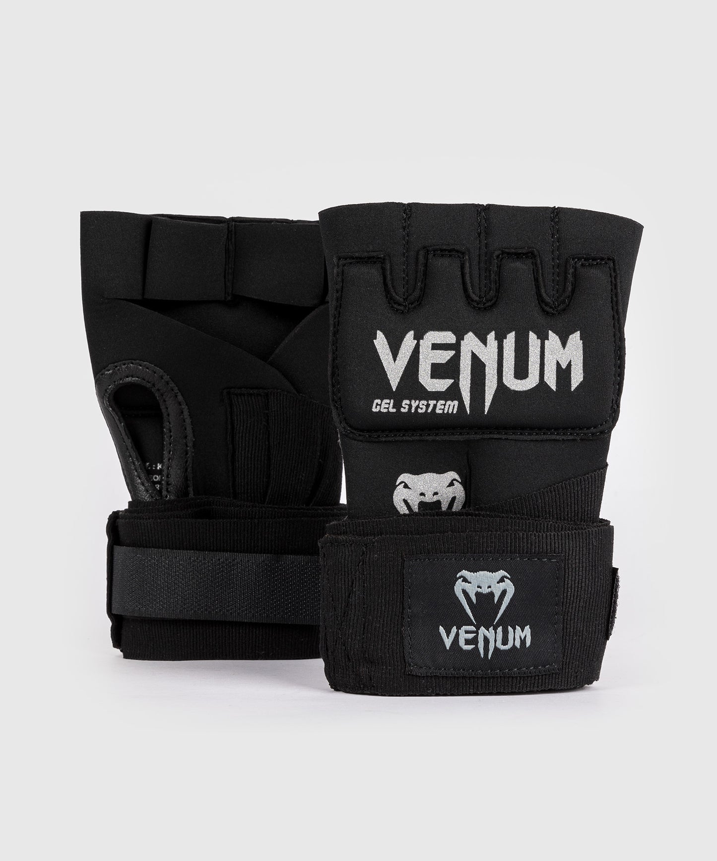 Bandes de Boxe Venum Gel Kontact - Noir/Argent
