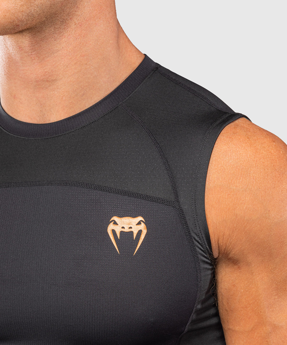 Venum G-Fit Revolution Ärmelloses Rashguard - Schwarz/Kupfer