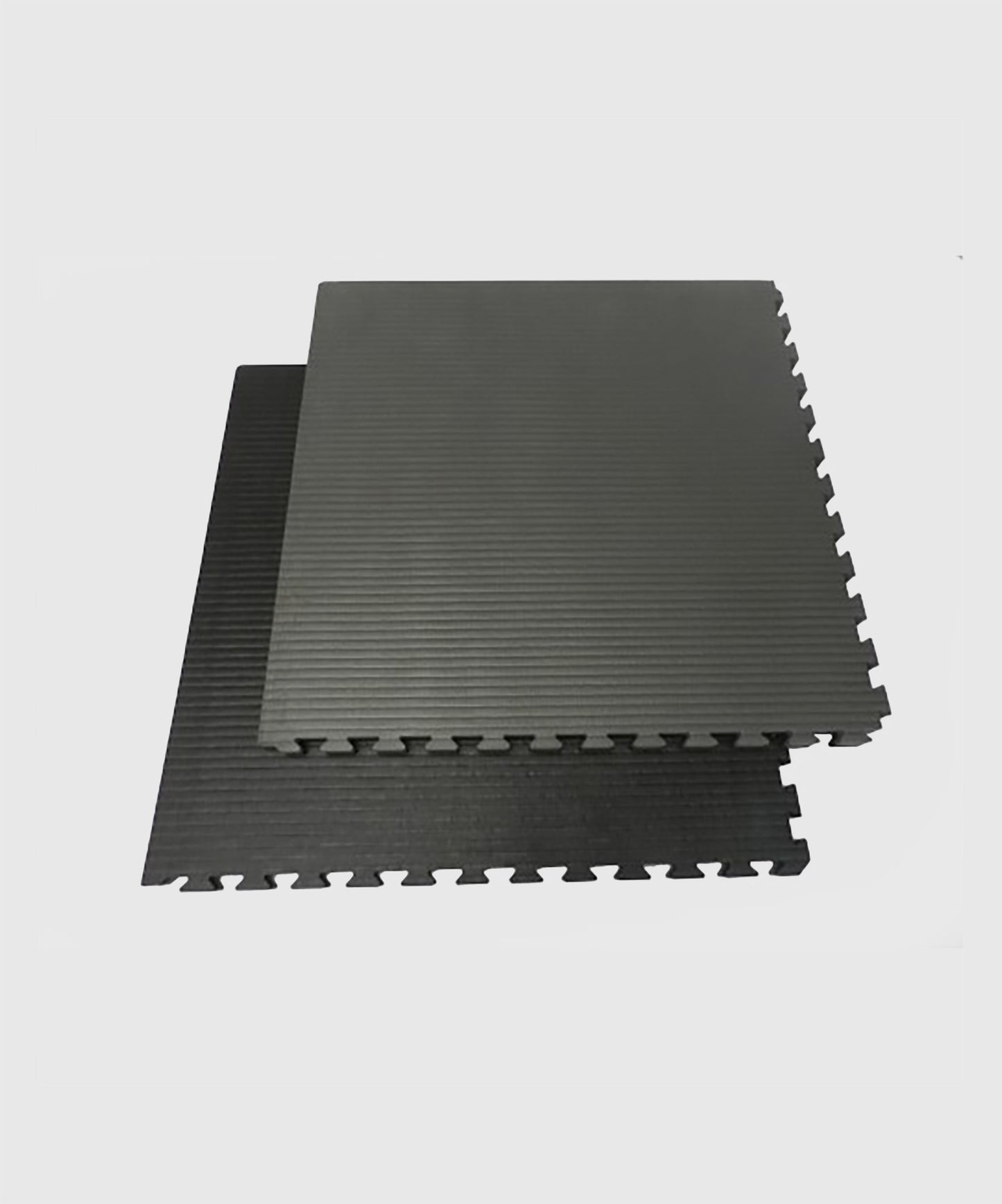 Tatami Puzzle 100x100x2cm (x10) - Black/Grey