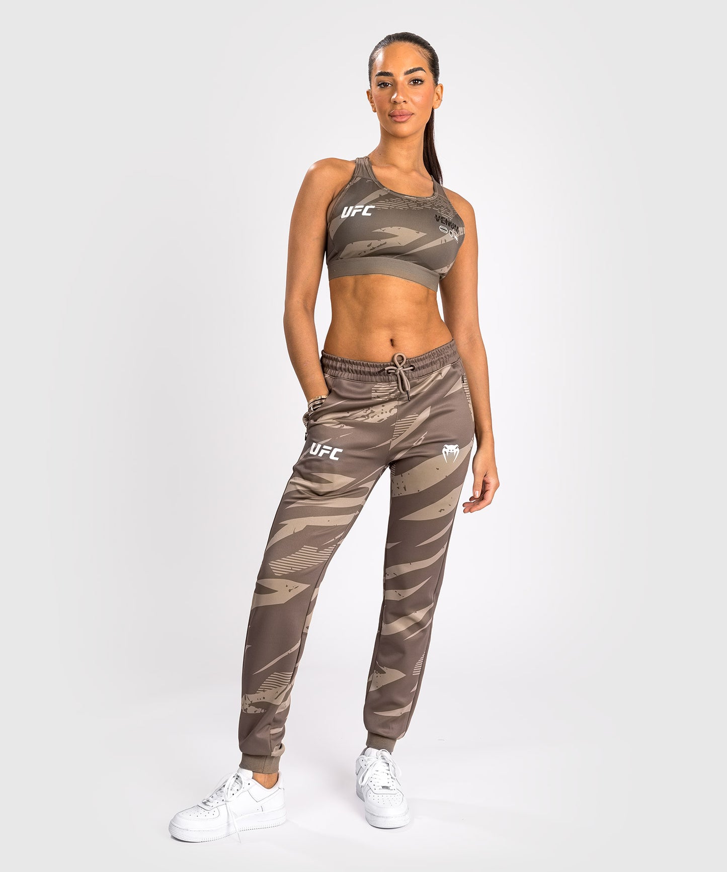 Pantalon pour Femmes UFC Adrenaline by Venum Fight Week - Desert Camo