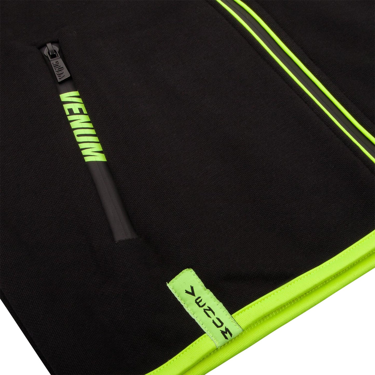 Venum Training Camp Sweatshirt - Black/Fluorescent Yellow