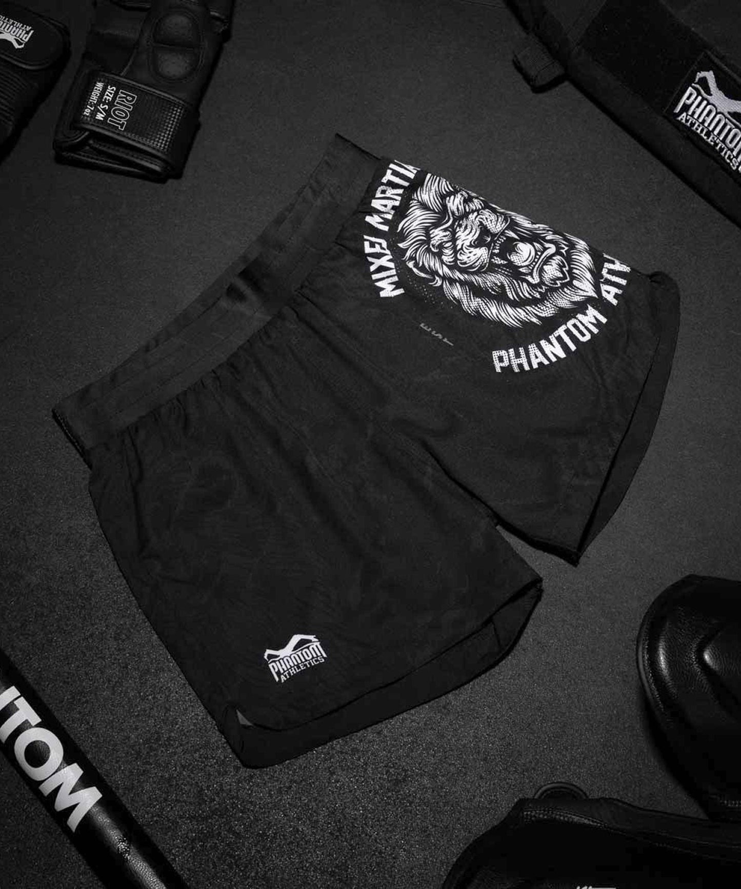 Phantom Athletics Fusion Lionheart Fightshorts - Negro