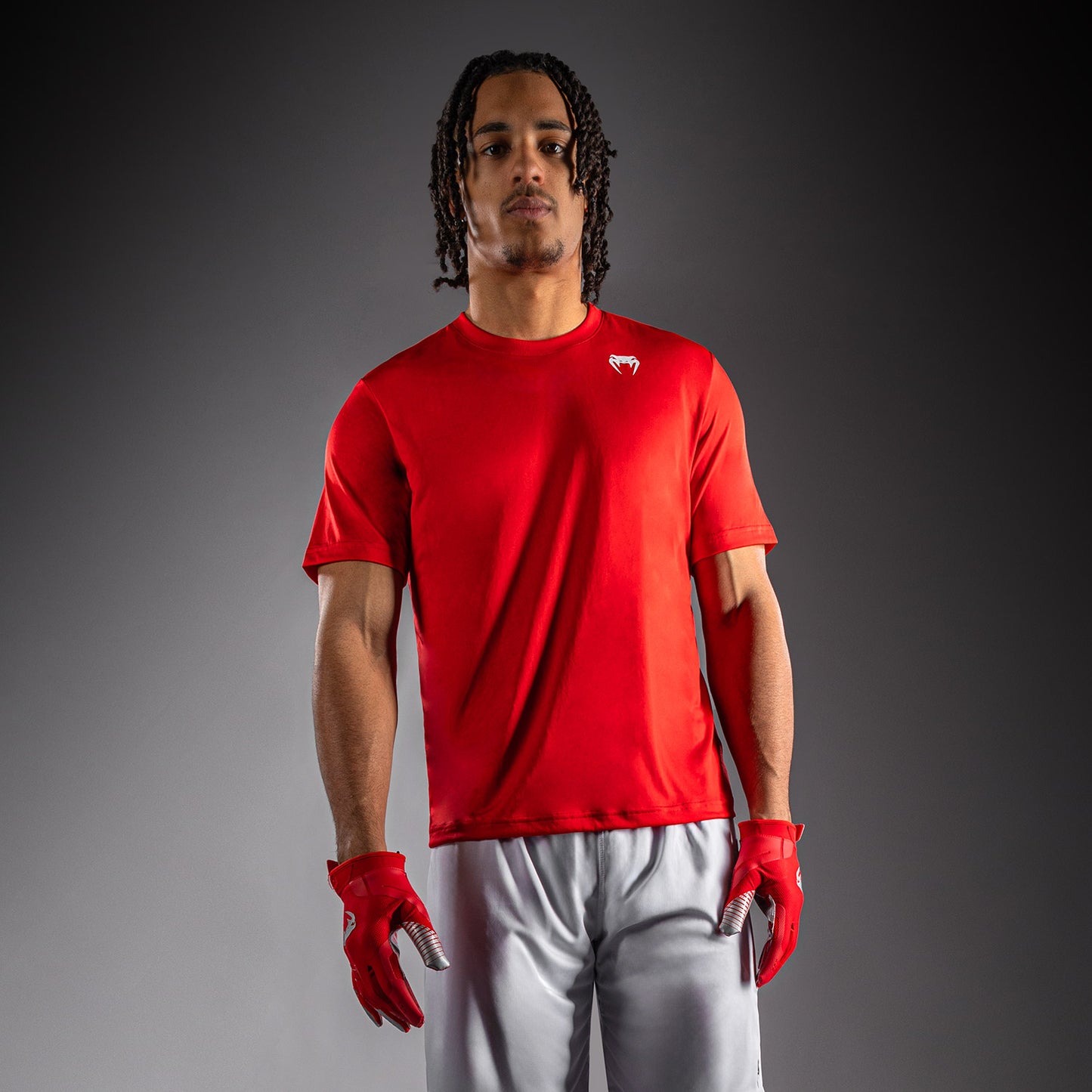 T-shirt à manches Courtes Venum Lineup Performance - Rouge/Blanc