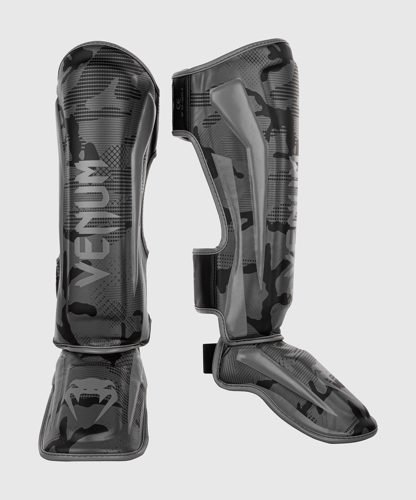 Protège-tibias Venum Elite – Noir Camo