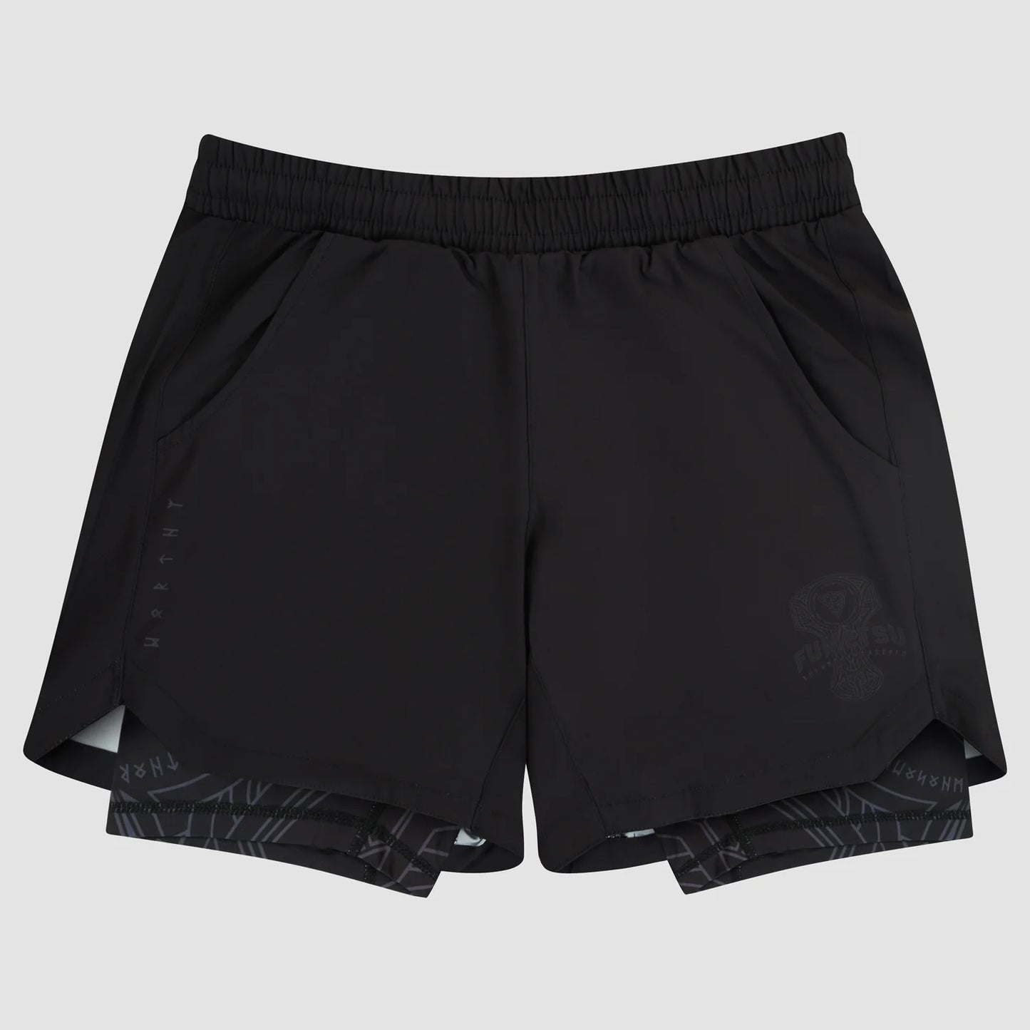 Short de MMA Training Fumetsu Mjolnir Dual Layer - Noir/Bronze