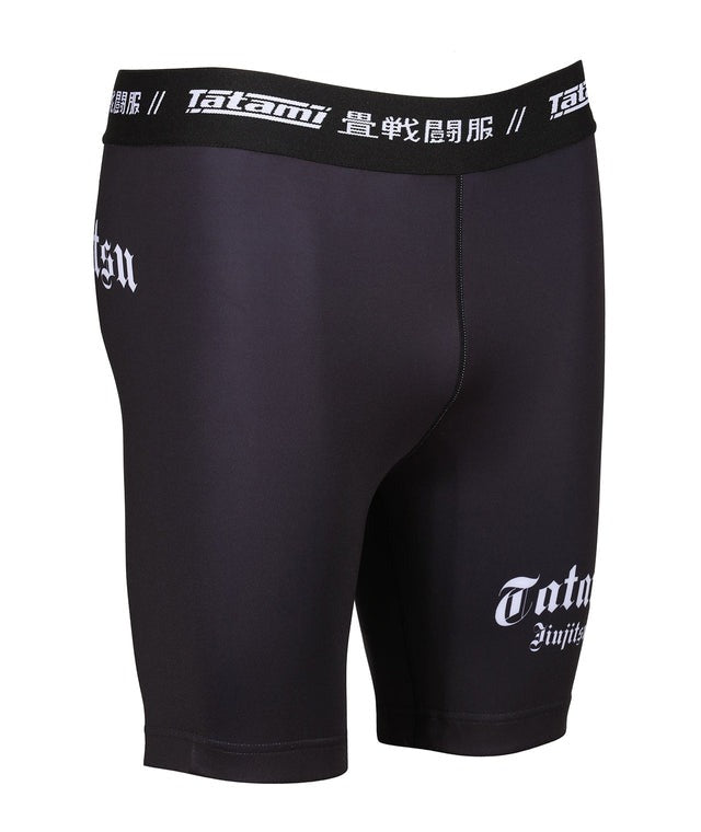 Short De Vale Tudo Tatami Fightwear Gothic - Noir