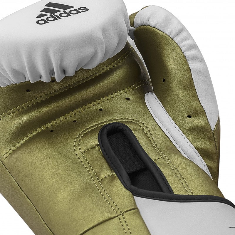 GANTS DE BOXE ADIDAS TILT 350V PRO - Blanc/Or