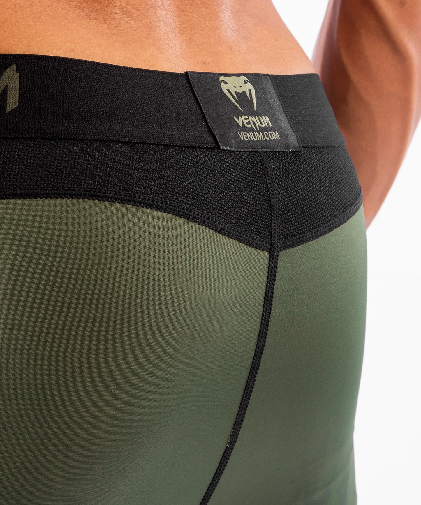 Pantalon de Compression Homme UFC Venum Authentic Fight Week - Kaki