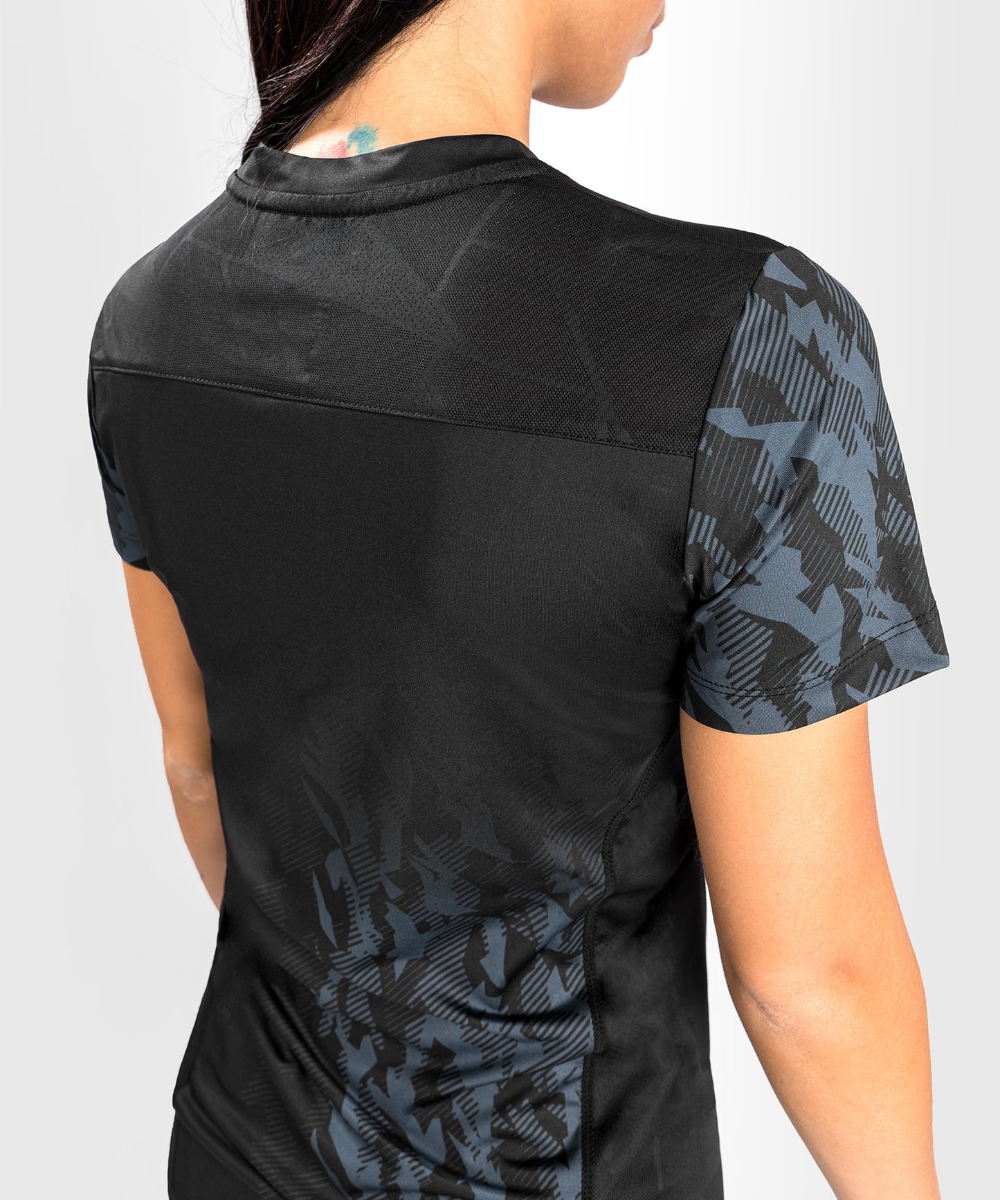 T-shirt Technique Manches Courtes Femme UFC Venum Authentic Fight Week - Noir