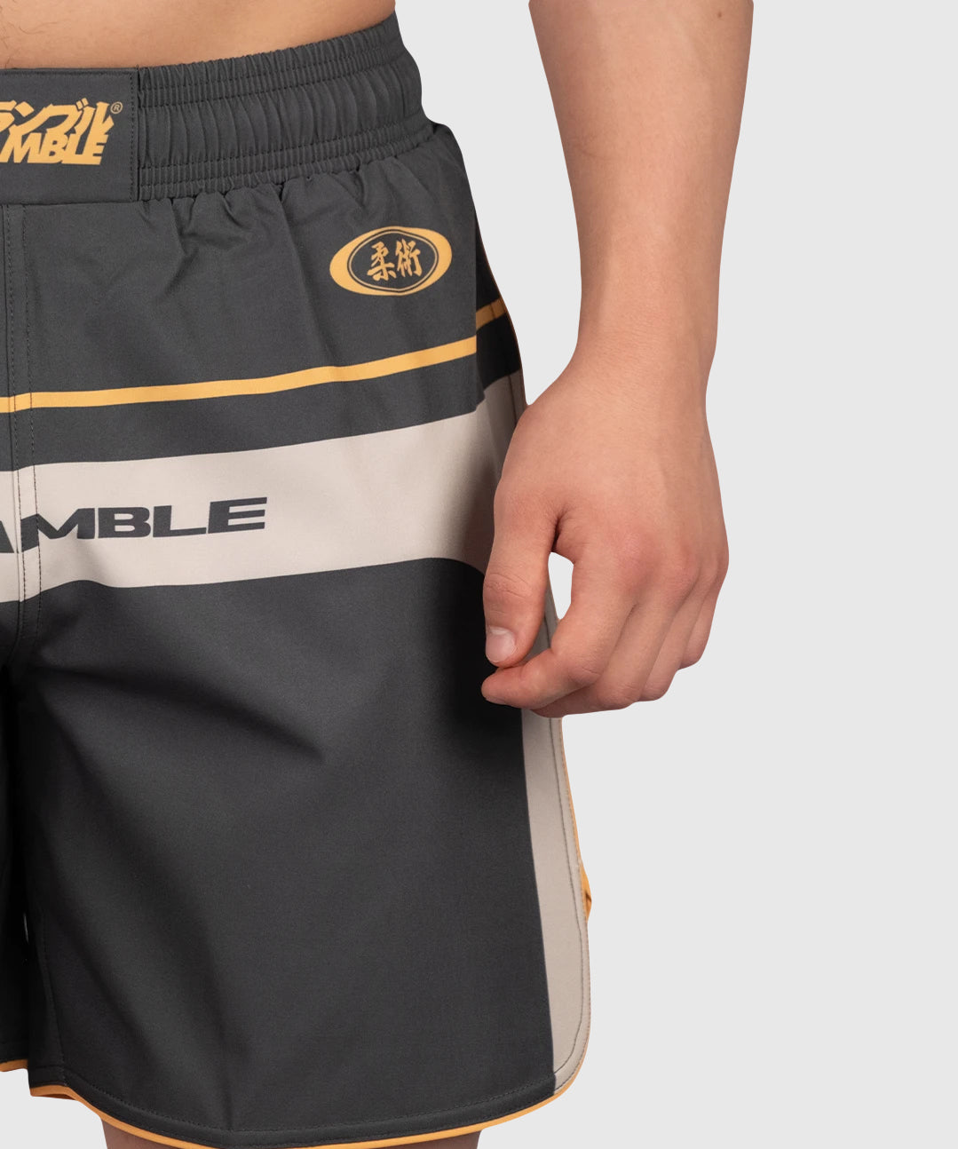 Scramble Duotone Fight Shorts - Taupe/Sand
