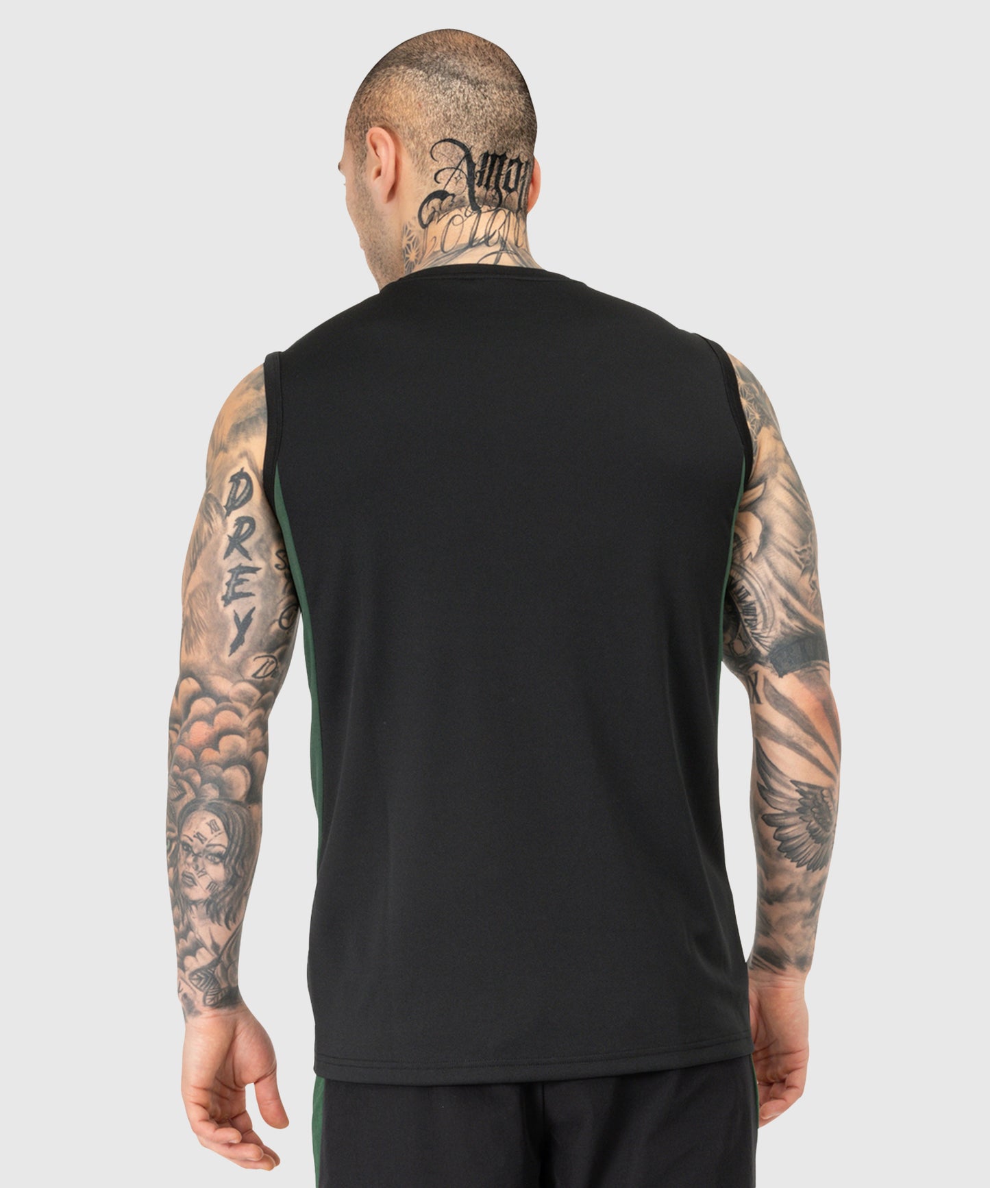 Tapout Training Tank Top - Black/Green