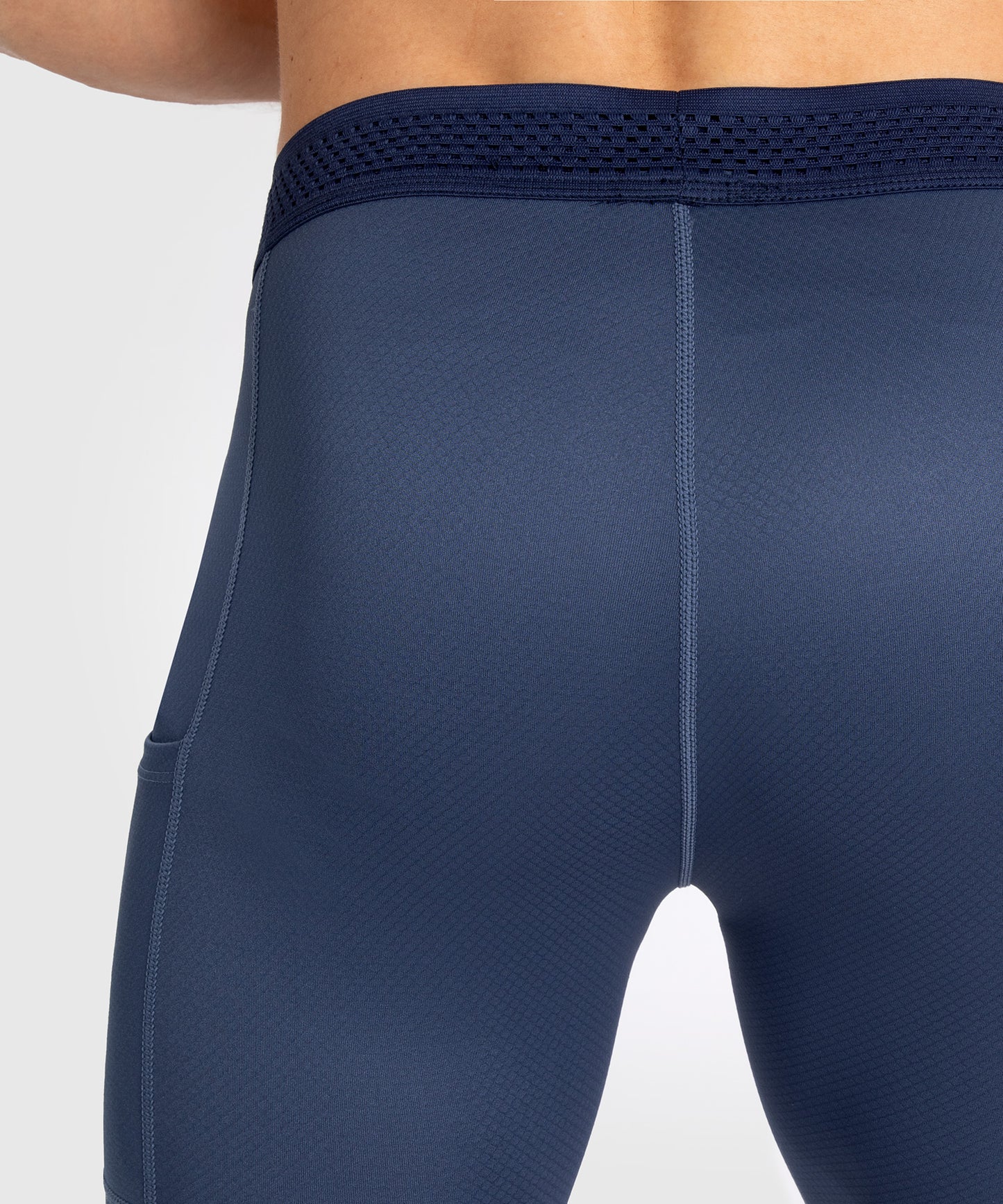 Venum Attack Pantalones de Compresión para Hombre - Azul Marino