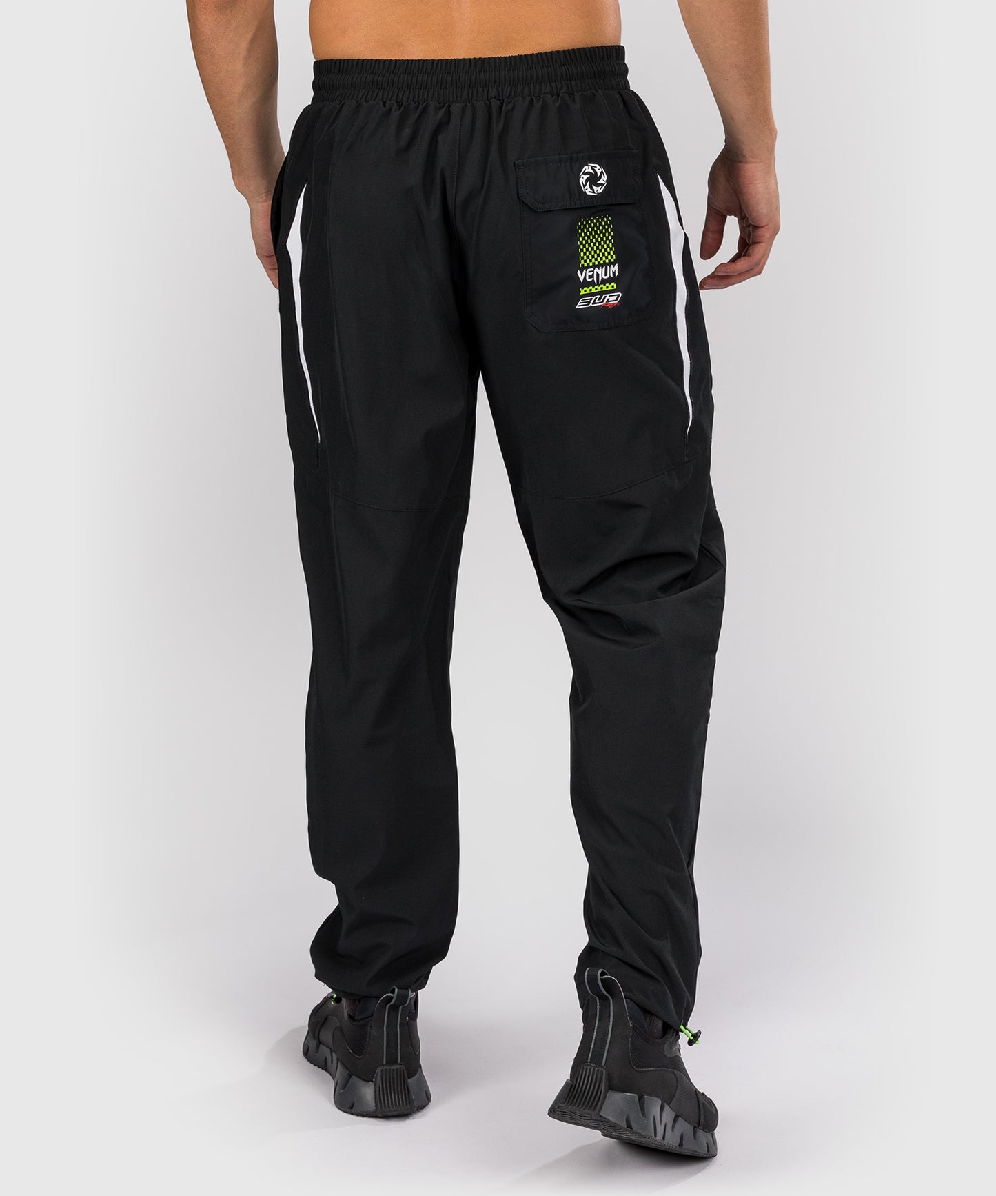 Men's Venum x Bud Racing Jogging Pants - Black/White/Lime
