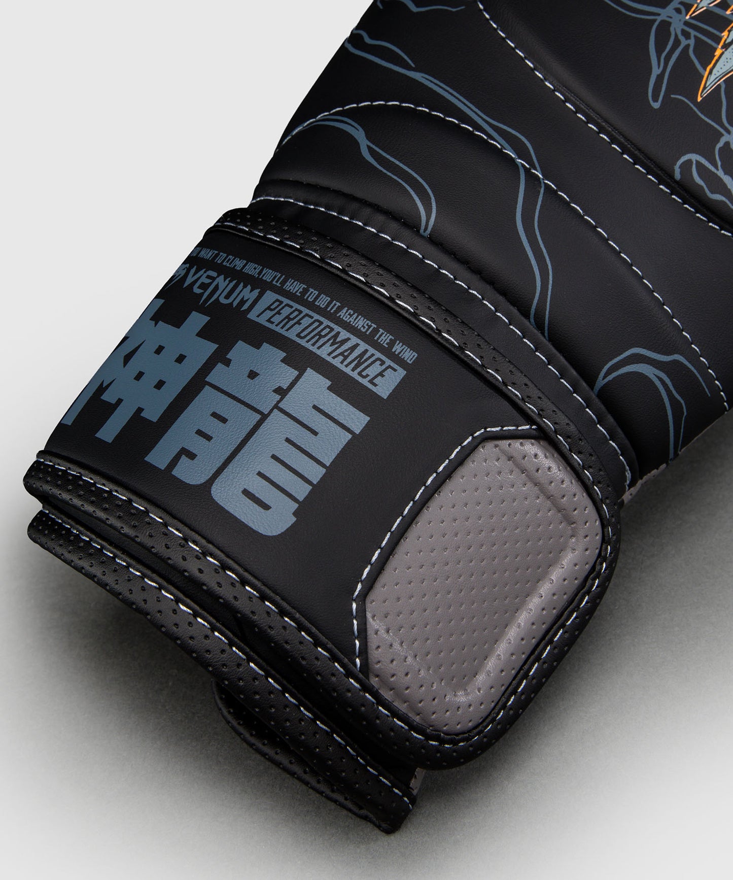 Venum Thunder Dragon Boxhandschuhe – Schwarz/Grau/Kupfer
