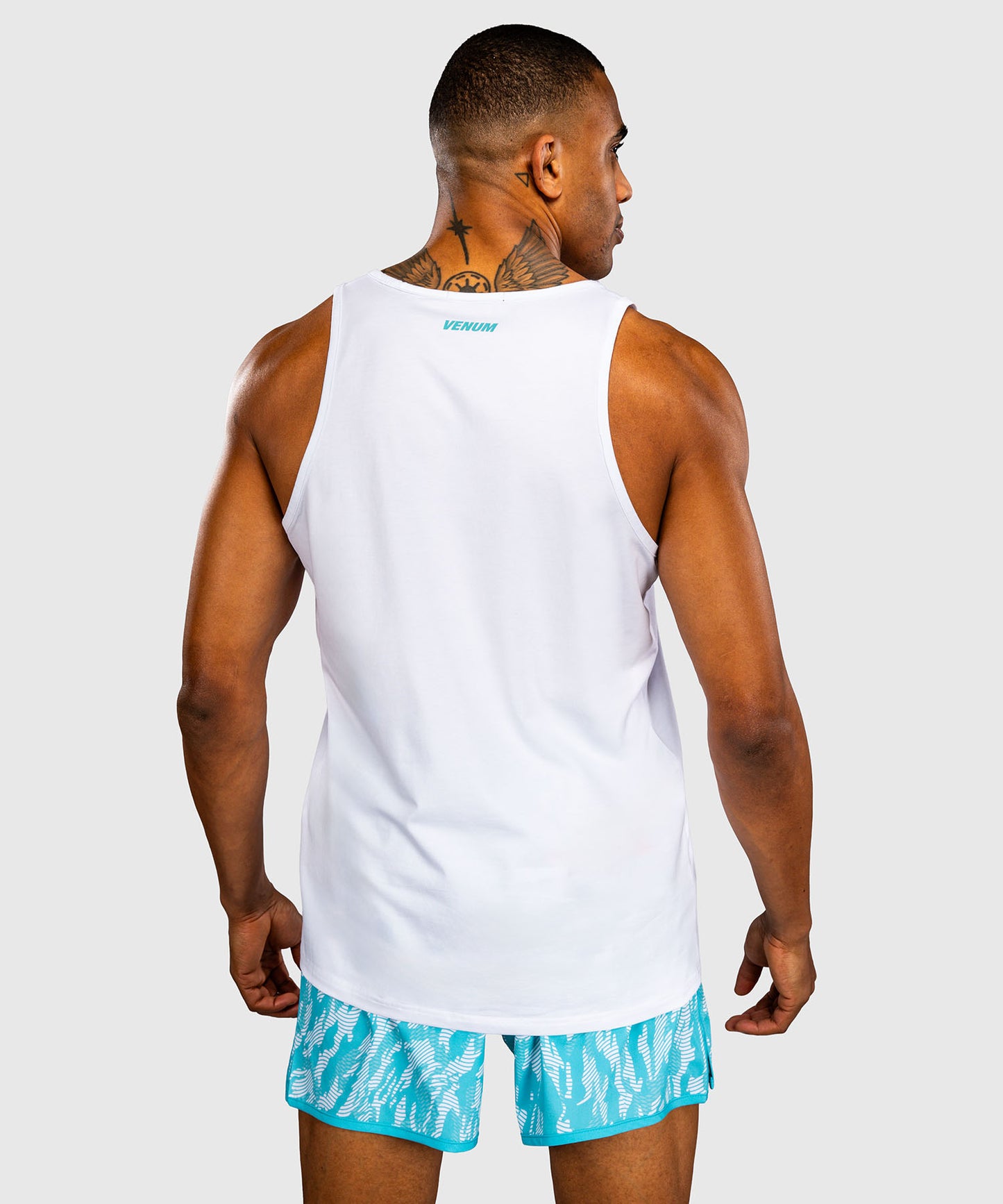 Venum Aqua Camiseta de Tirantes – Blanco/Turquesa