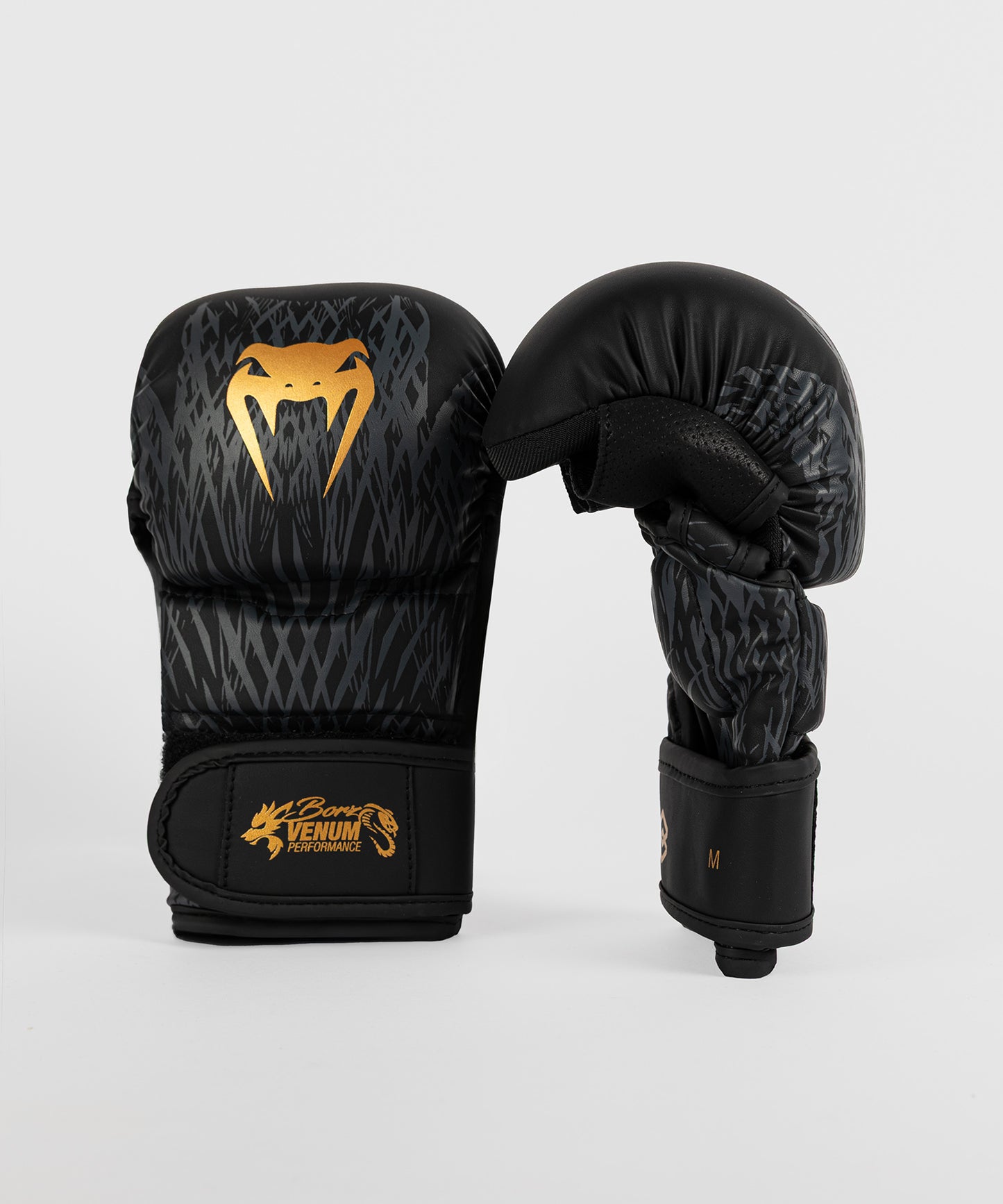 Venum x Chimaev Sparring-Handschuhe - Schwarz/Grau