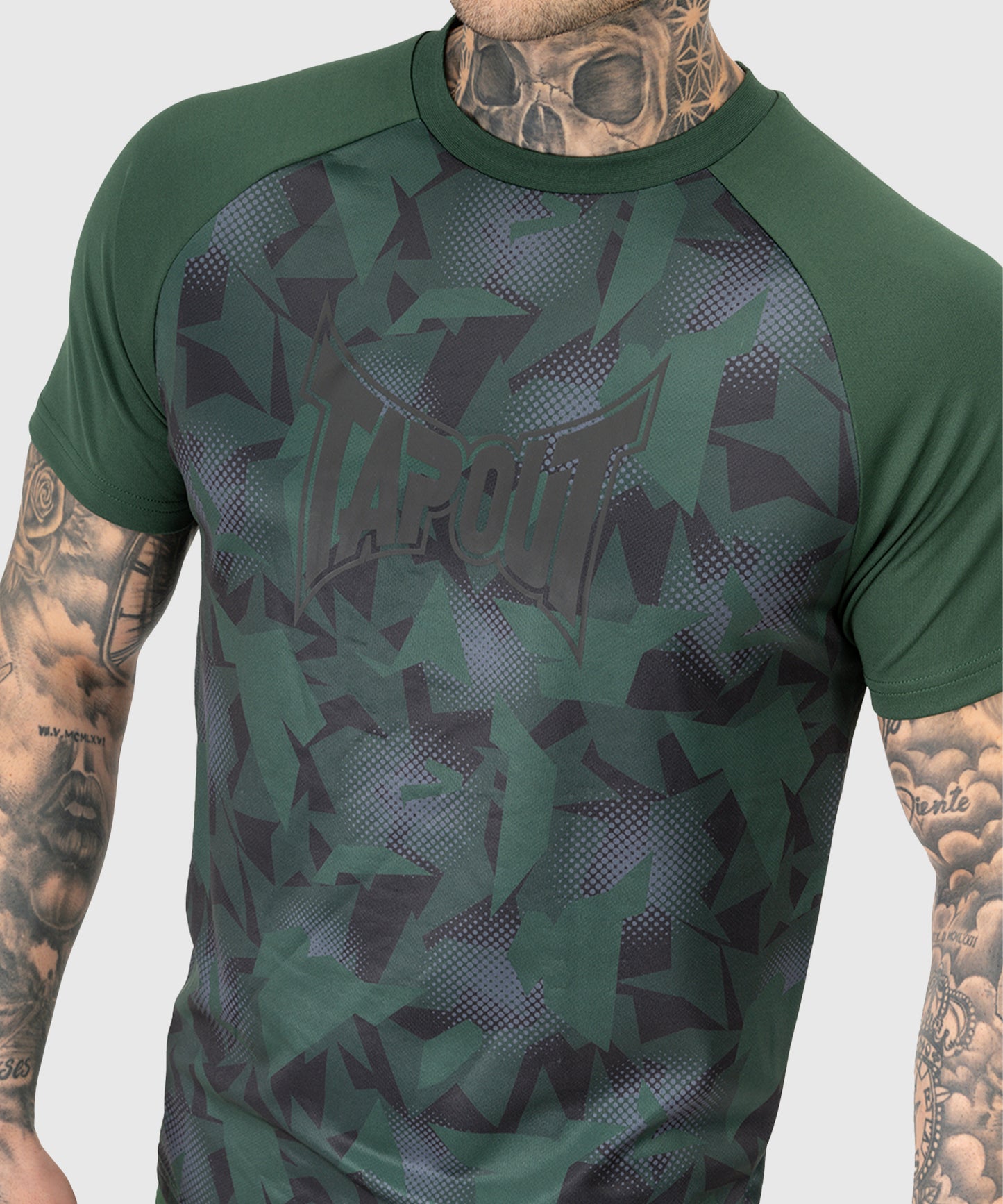 Tapout Training T-Shirt - Black/Green