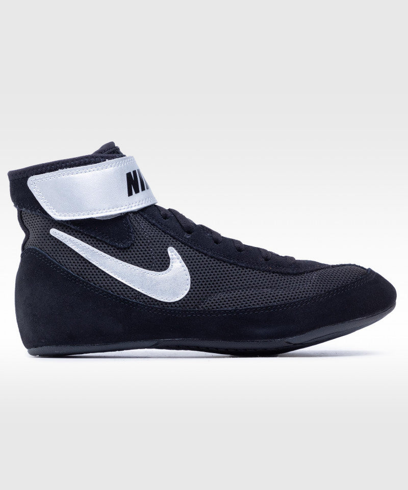 Nike Speedsweep VII Wrestling Shoes - Black/Silver