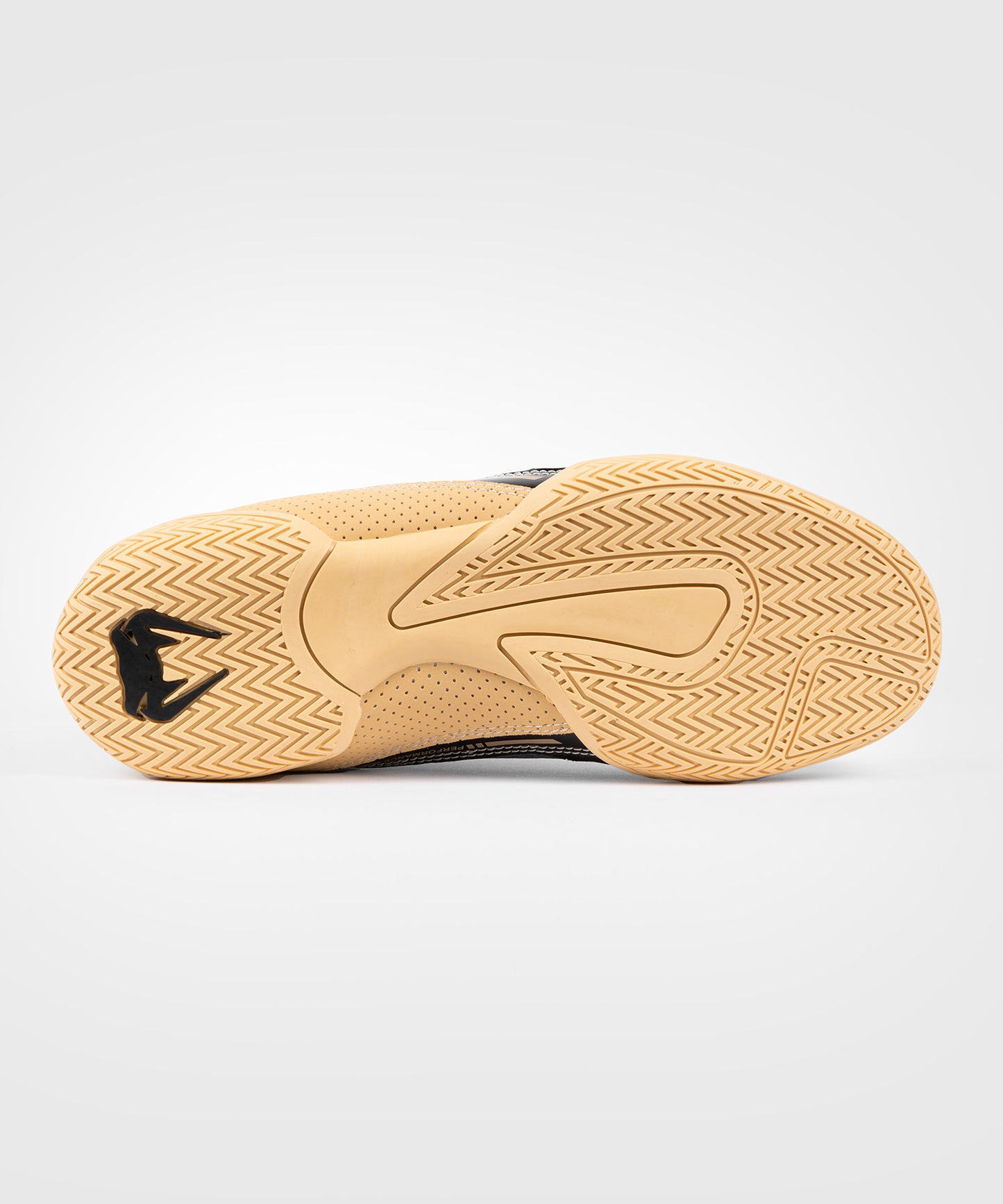 Chaussures de boxe Venum Elite - Noir/Beige