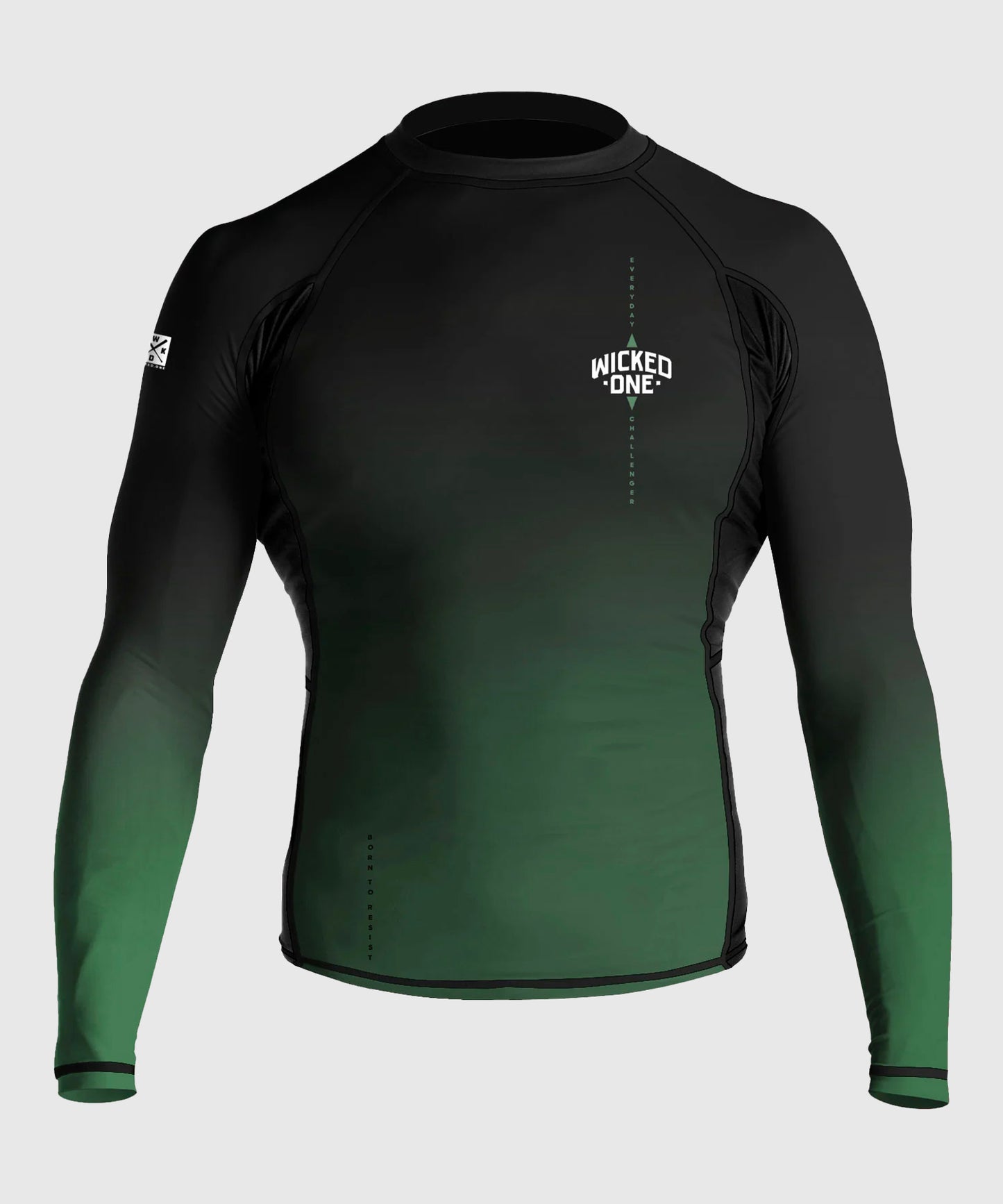 Rashguard À Manches Longues Wicked One Ghost - Noir/Kaki
