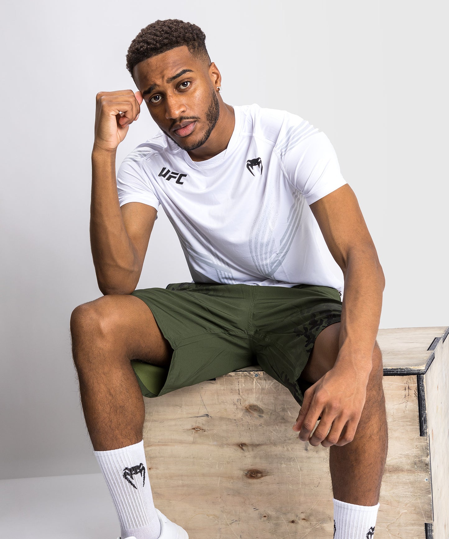 T-shirt Technique Homme UFC Venum Pro Line - Blanc