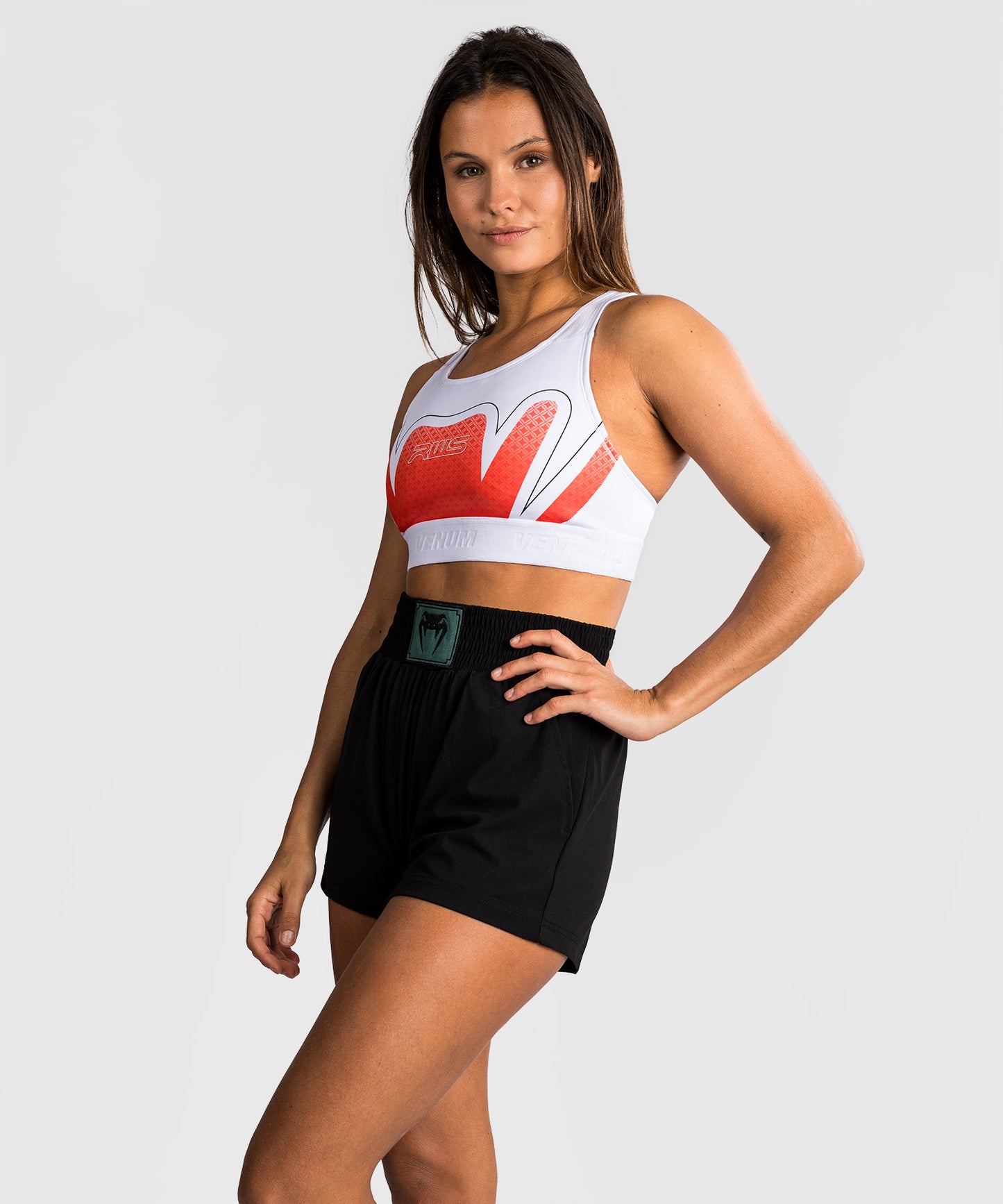 Brassière de Sport Venum x RWS 2.0 – Blanc/Rouge