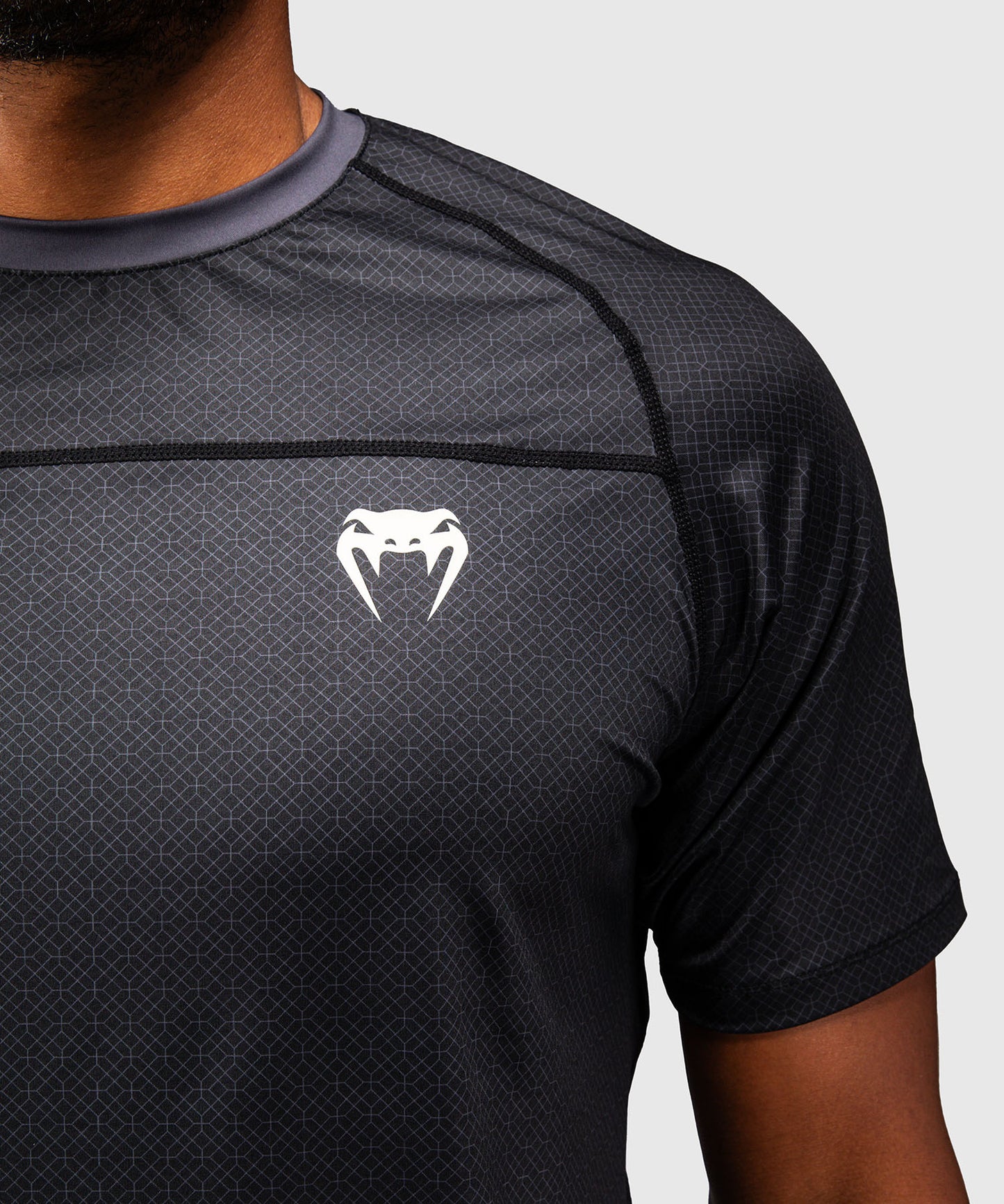 Venum x Roger Gracie Academy Dry‑Tech‑T‑Shirt - Schwarz