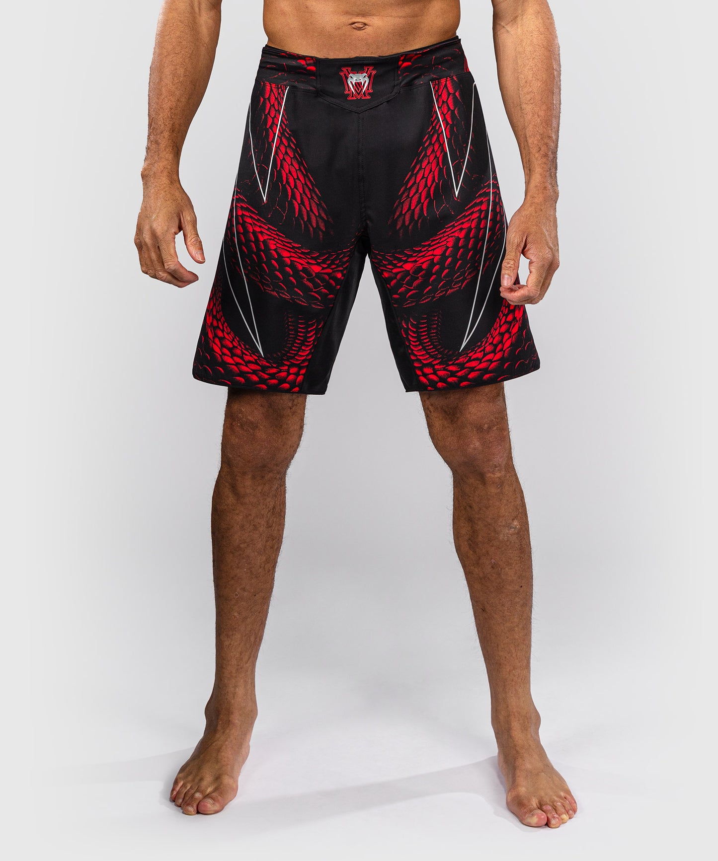 Venum Matupa Pantaloncini da Combattimento - Nero/Rosso/Argento