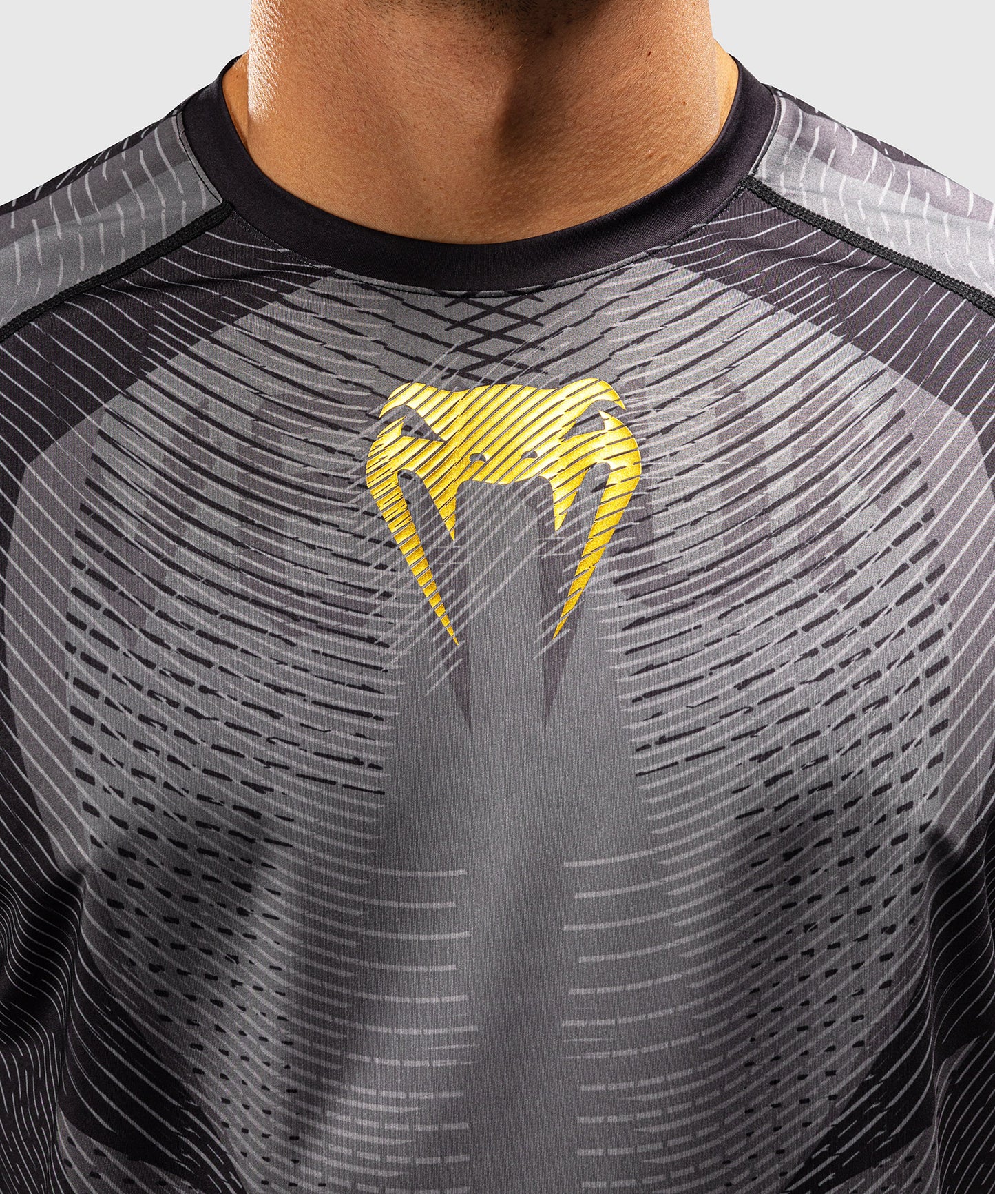Venum Galactic 3.0 Dry-Tech T-Shirt - Schwarz/Gold