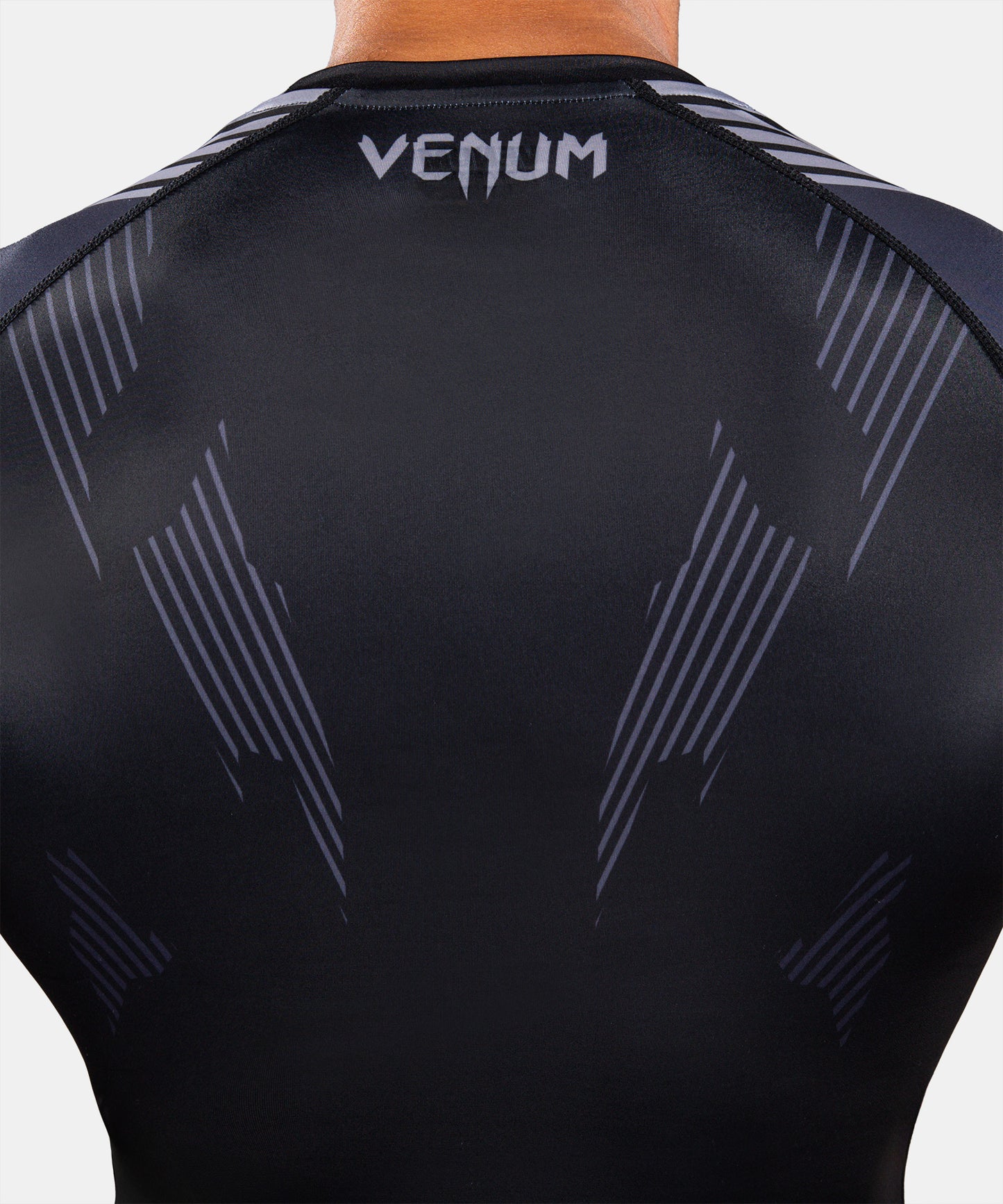 Venum No-Gi 6.0 Short Sleeve Rashguard - Black/Grey