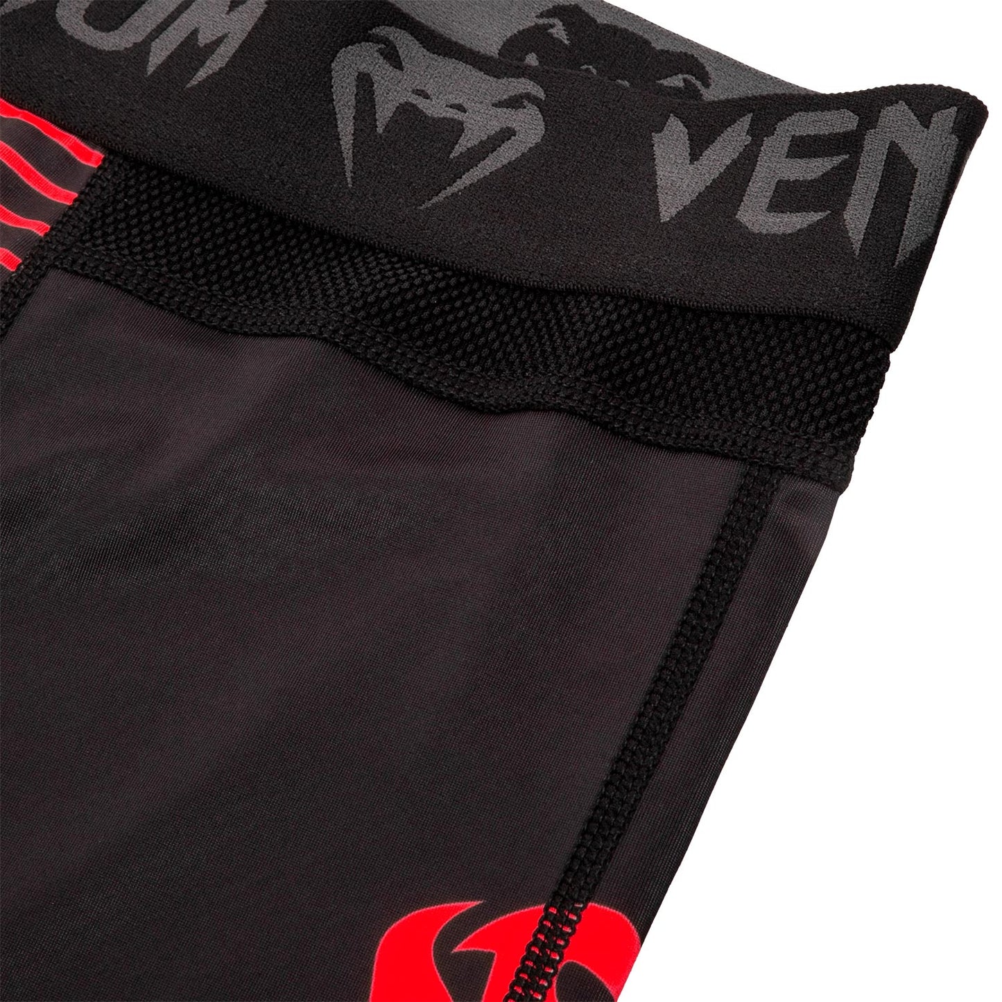 Venum Okinawa 2.0 Compression Pants - Black/Red