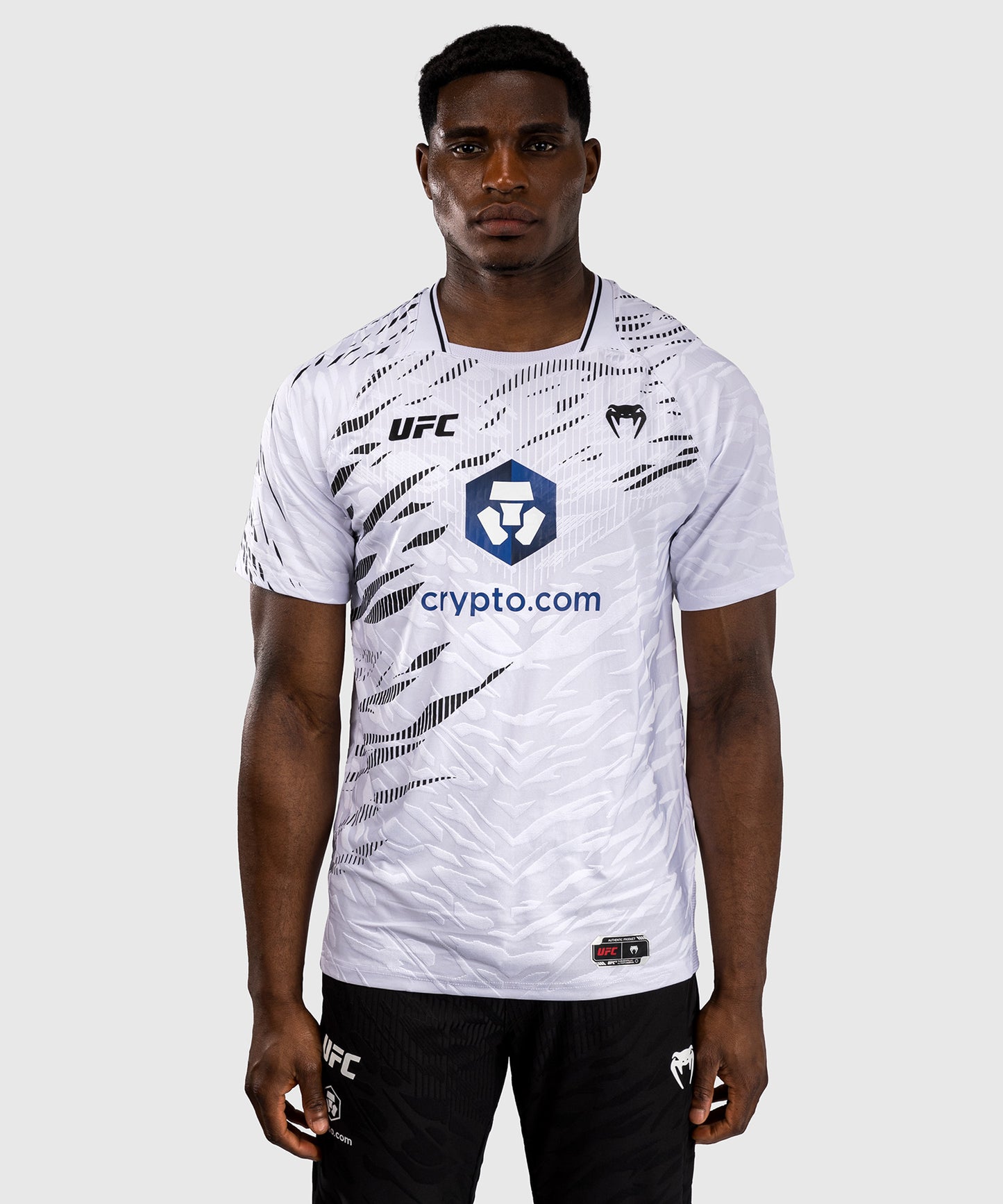 UFC Fusion by Venum Authentic Fight Night Dry-Tech T-Shirt für Männer - Weiß