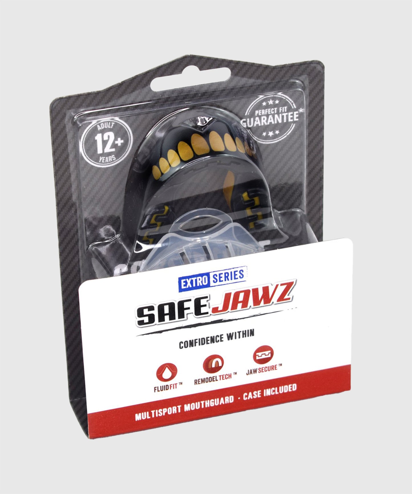 Protège-dents Safejawz Goldie - Adulte - Noir/Or
