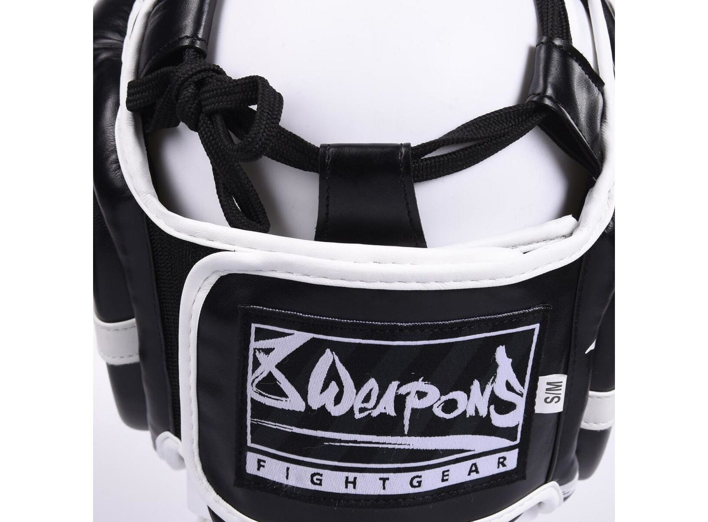 CASQUE DE BOXE - 8 WEAPONS UNLIMITED - Noir/Blanc