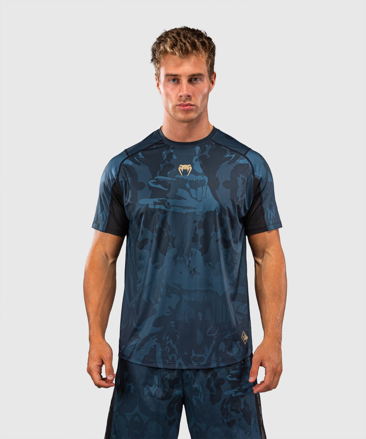 Jujutsu Kaisen x Venum Fushiguro Dry-Tech-T-Shirt – Ozeanblau
