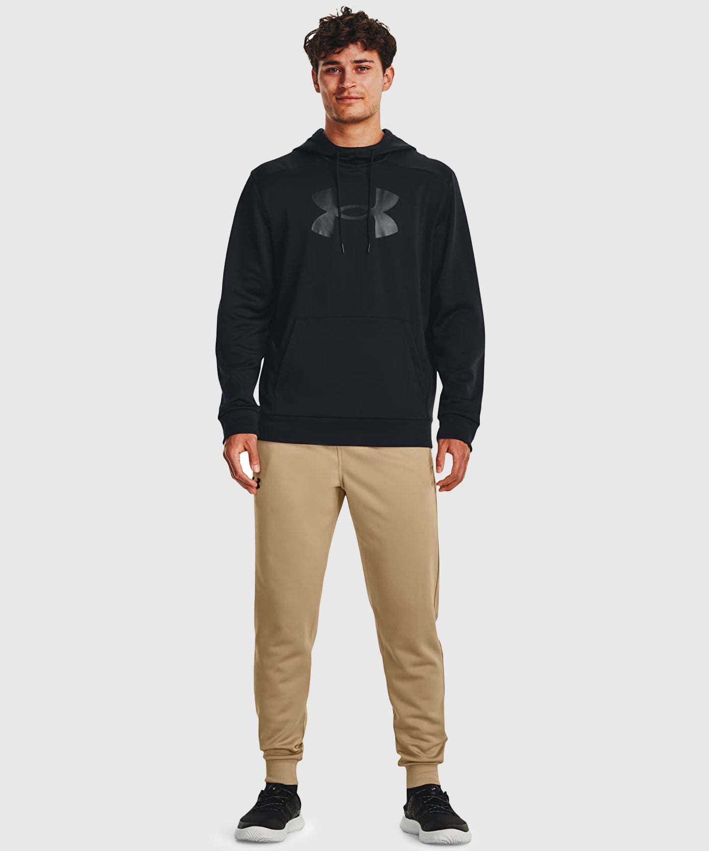 Sweat À Capuche Under Armour Fleece Big Logo - Noir