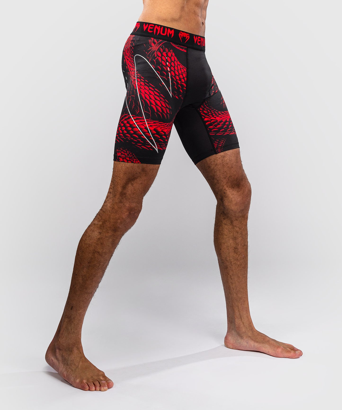 Venum Matupa Vale Tudo Shorts - Black/Red/Silver