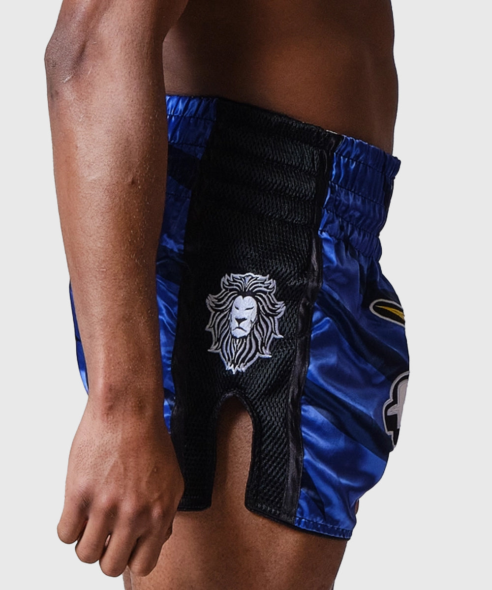 Short De Muay Thai Elion Raja - Bleu Marine