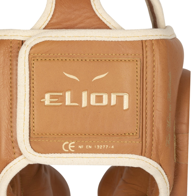 Casque de Boxe Elion Paris - Marron Vintage