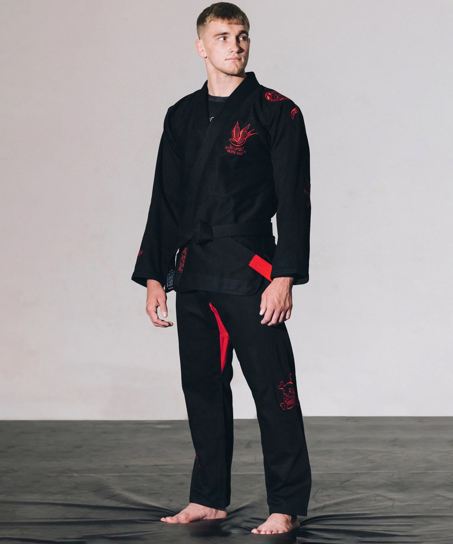 Kimono de JJB Manto Miko - Noir