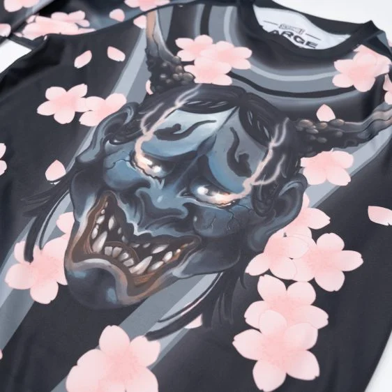 Rashguard Scramble Sakura - Noir