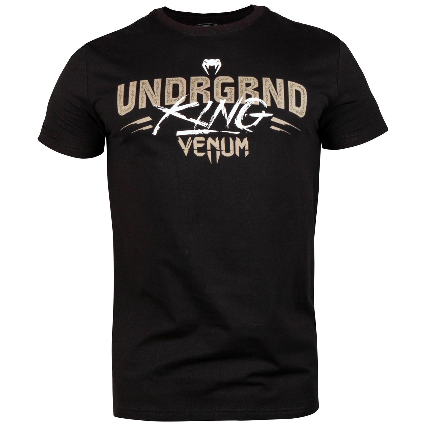 Venum Underground King T-shirt - Black/Sand