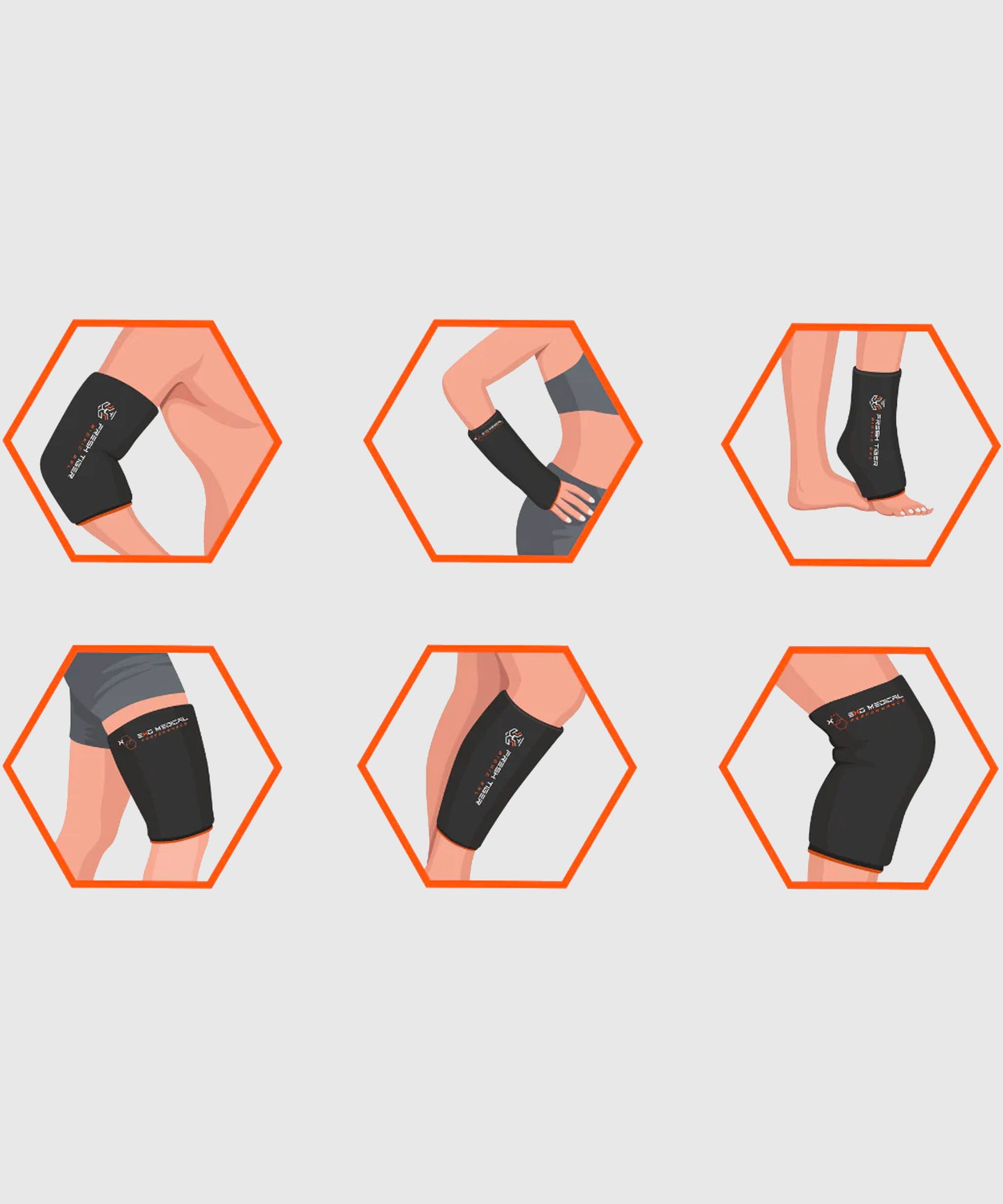 Fresh Tiger Cryotherapy Compression - Black