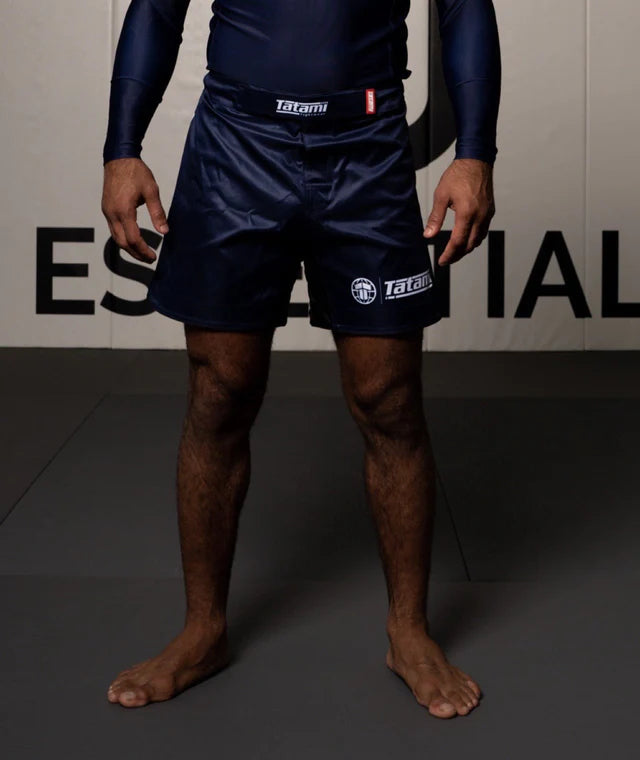 Fightshort Mid Cut Tatamifightwear Impact - Marineblau