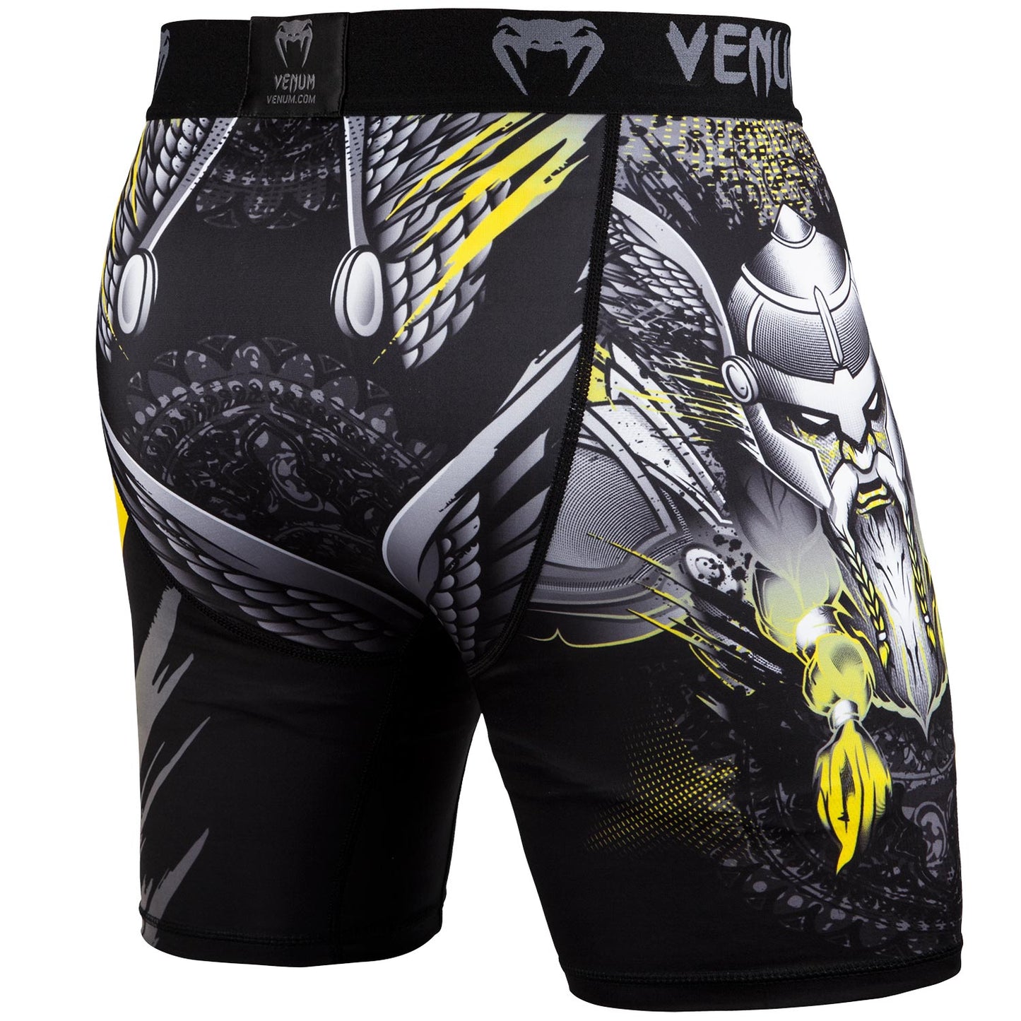 Venum Viking 2.0 Compression Short - Black/Yellow