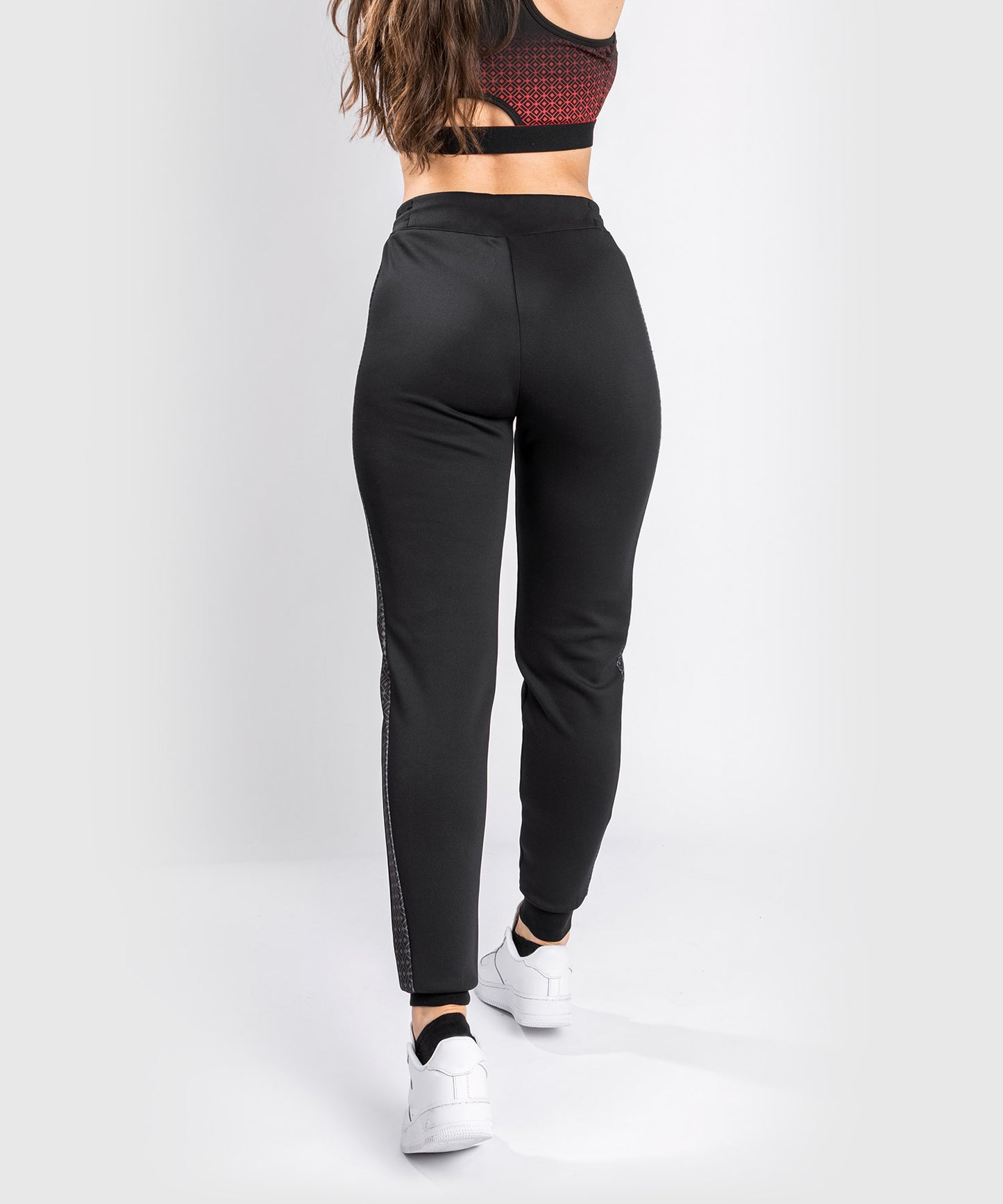 Pantalon de jogging UFC Venum Performance Institute - Pour Femmes - Noir/Rouge