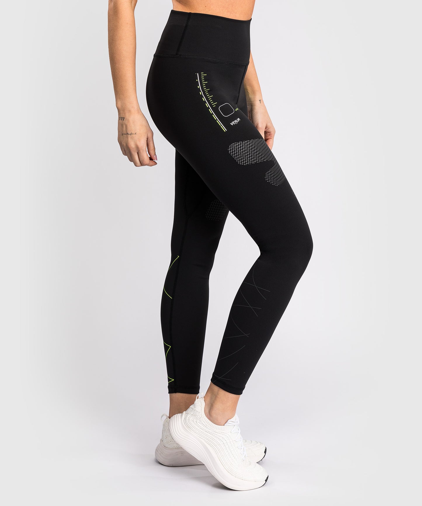 Venum Training Camp 4.0 Legging - Schwarz/Neo-Grün