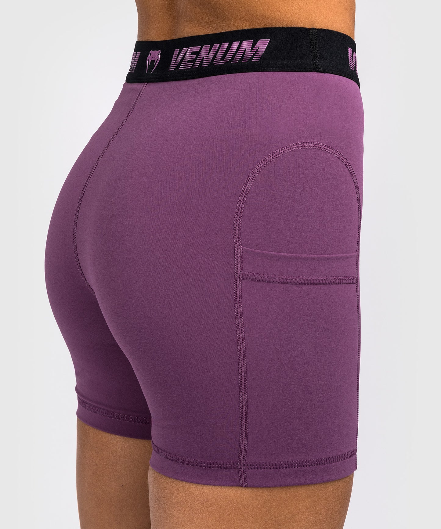 Venum Elevate Women's Long Compression Short - Lilac