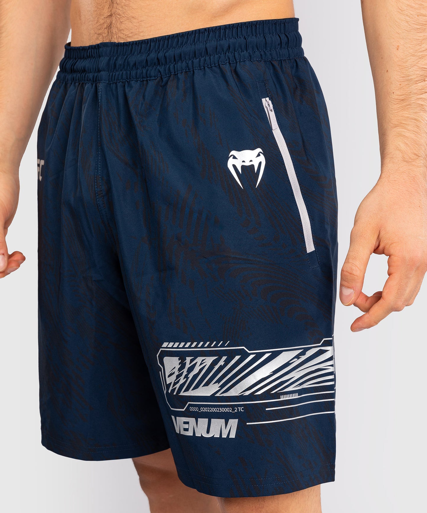 Shorts Performance pour Hommes UFC Fusion by Venum Fight Week - Bleu Océanique