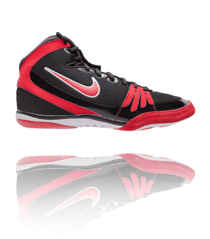 Nike Freek Wrestling Shoes - Black/Red/White
